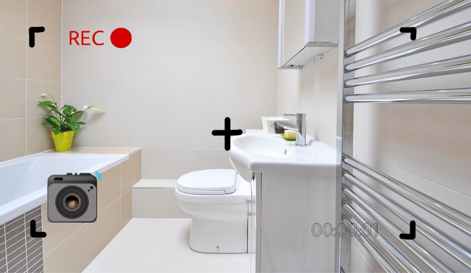 wifi hidden camera for bathroom