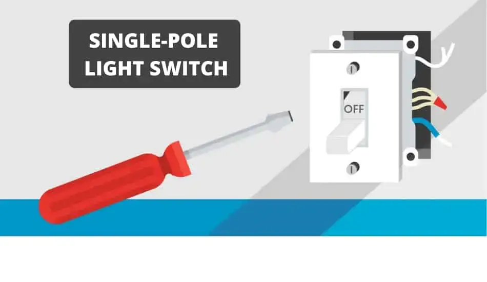 Pole wiring switch single Standard Single