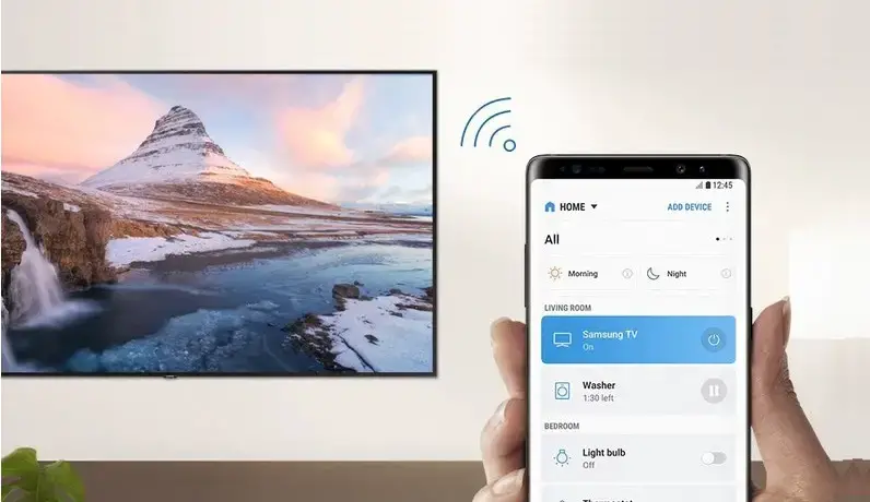connect samsung tv to wifi without remote
