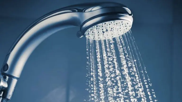 Water Coming Out Of The Shower Head While Filling Bathtub