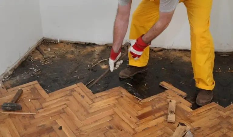 How to Remove Glued Down Wood Flooring From Subfloor