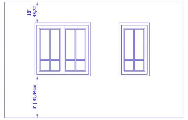 Standard Window Height From The Floor Essential Information how-tall-is-50-inches-in-feet-and-kilometers
