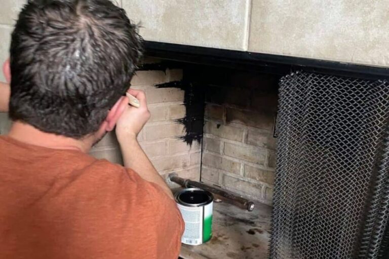 What Kind Of Paint To Use Inside A Fireplace?