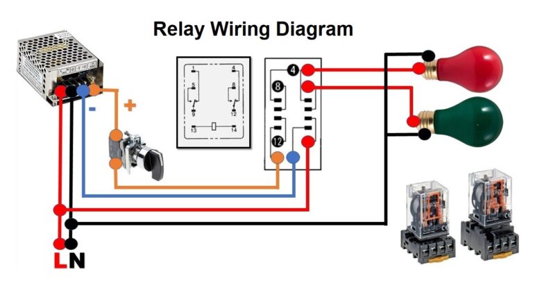 Relay Wiring Diagram (4-Pin & 5-Pin Automotive Relay)