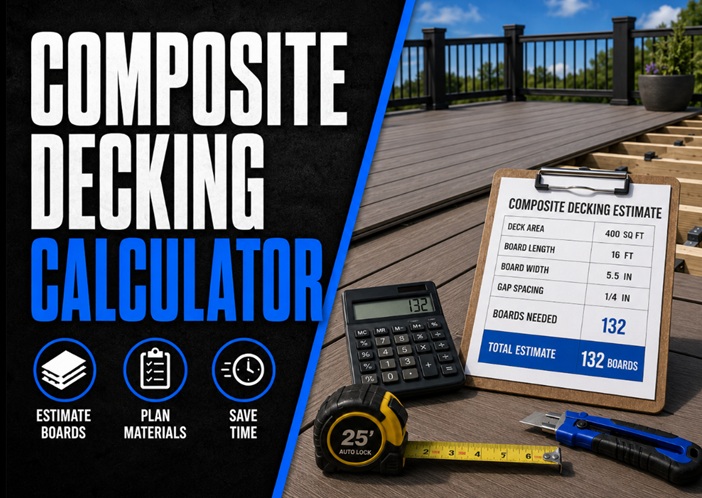 Composite Decking Calculator: Trex vs. TimberTech Cost Estimator
