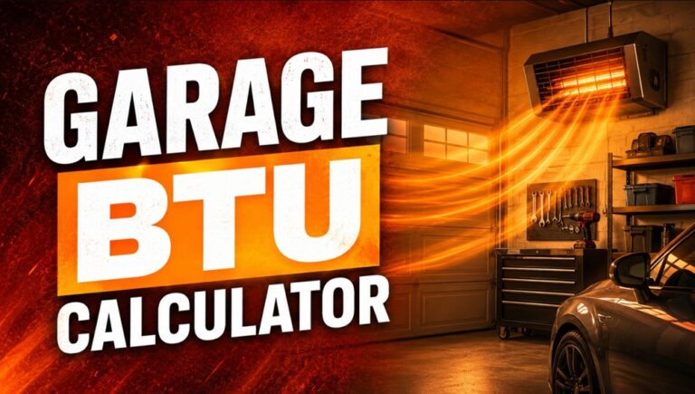 Garage BTU Calculator: Heating & Cooling Sizing Guide