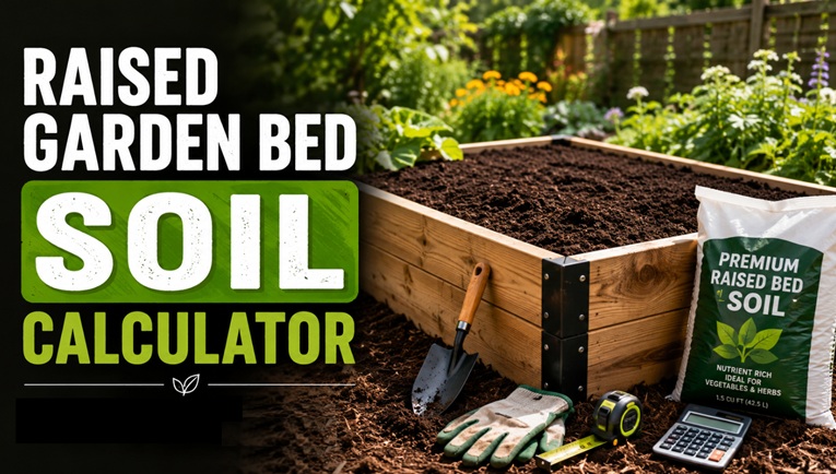 Raised Garden Bed Soil Calculator: Size Your Garden Right