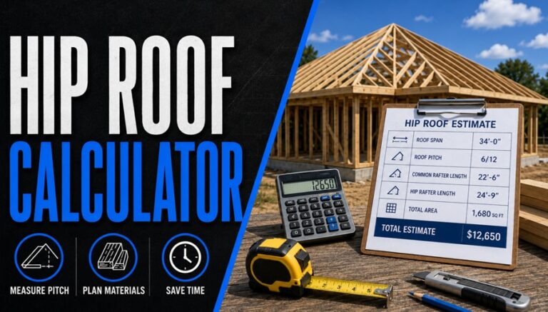 Hip Roof Calculator: How to Measure Complex Roof Faces