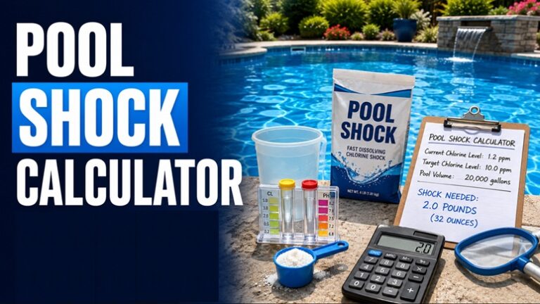 Pool Shock Calculator: How Much Chlorine is Needed